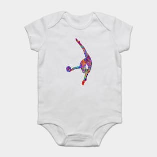 Rhythmic gymnastics ball Baby Bodysuit